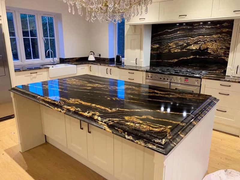 Elegant Granite Kitchen Countertops by AA Granite Carrollton, TX