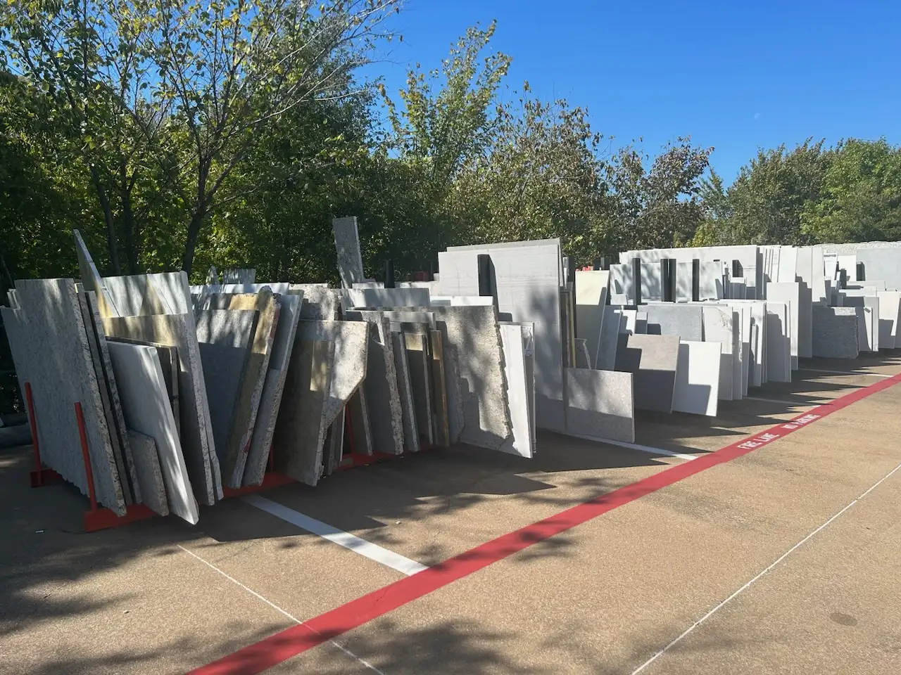 Remnant Stone for Bathroom and Kitchen Countertops at AA Granite Fabrication Center in Carrollton TX